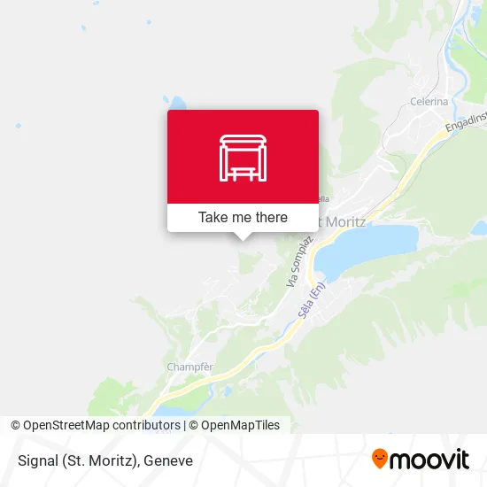 Signal (St. Moritz) map