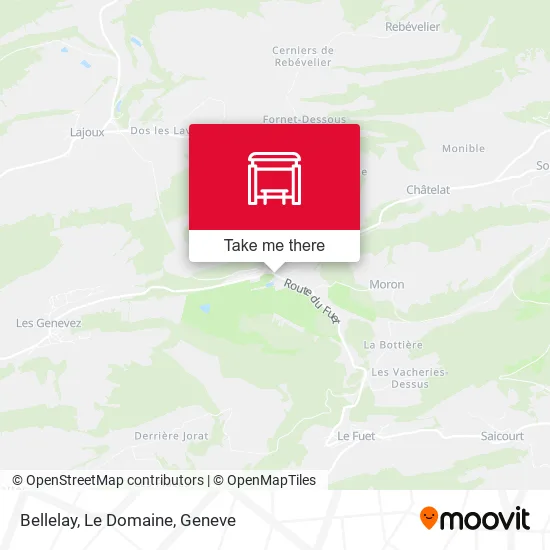 Bellelay, Le Domaine map