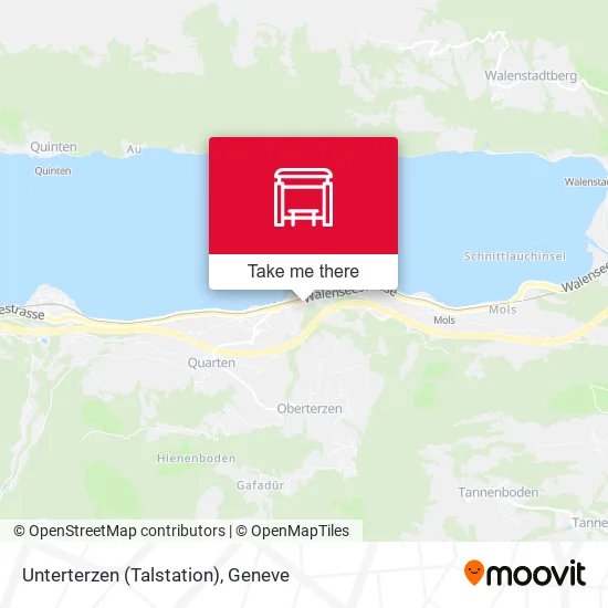 Unterterzen (Talstation) map