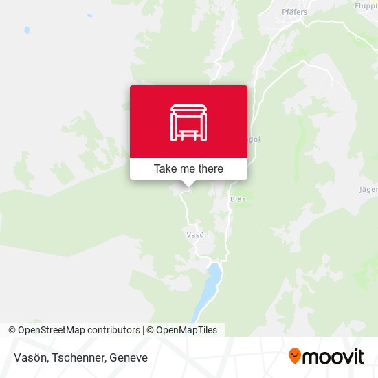 Vasön, Tschenner map