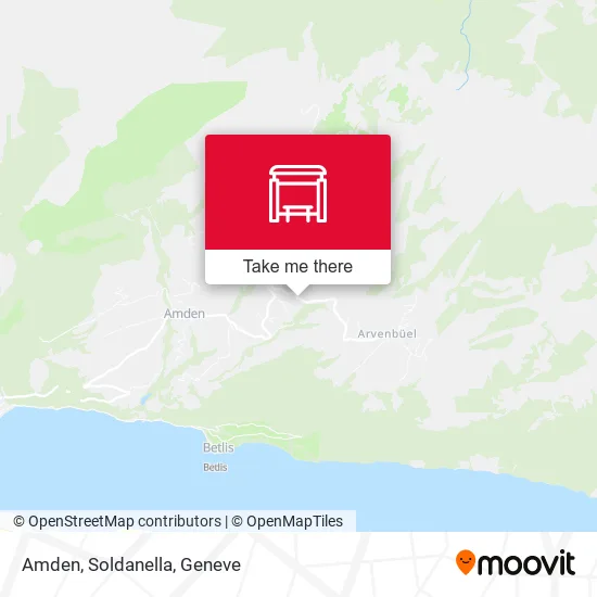 Amden, Soldanella map