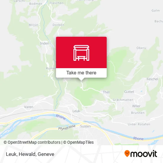 Leuk, Hewald map