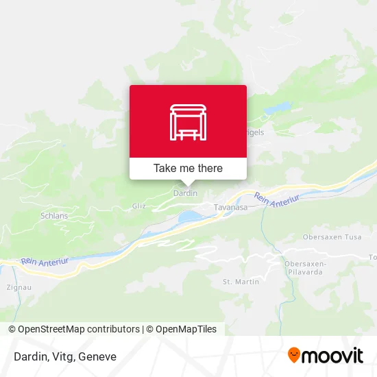 Dardin, Vitg map