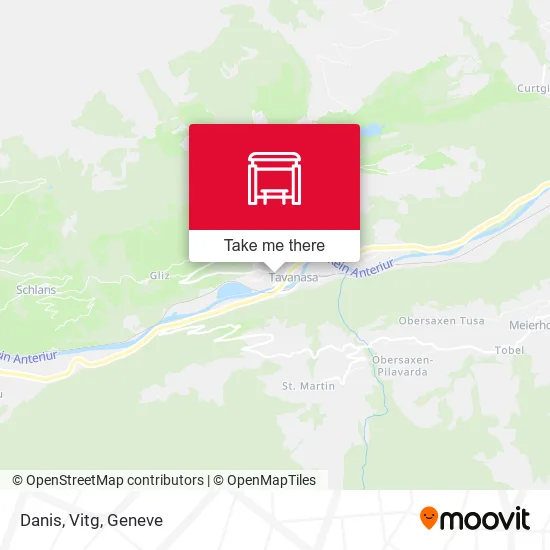 Danis, Vitg map