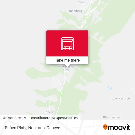 Safien Platz, Neukirch map