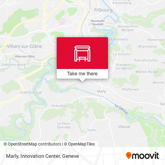 Marly, Innovation Center map