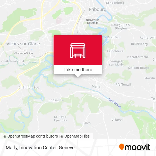 Marly, Innovation Center map