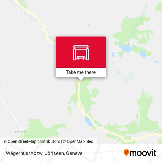 Wägerhus/Abzw. Jöriseen map