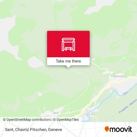 Sent, Chavriz Pitschen map
