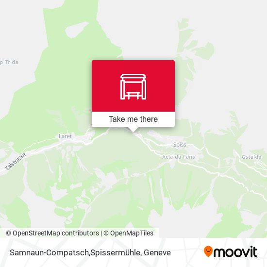 Samnaun-Compatsch,Spissermühle map