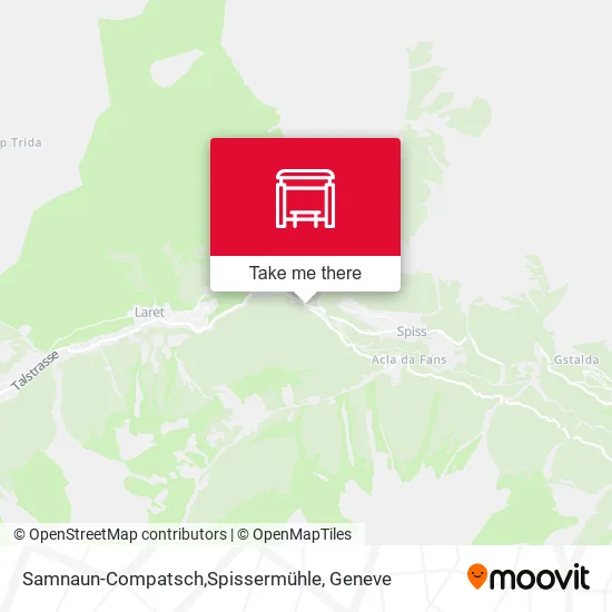 Samnaun-Compatsch,Spissermühle map