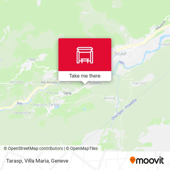 Tarasp, Villa Maria map