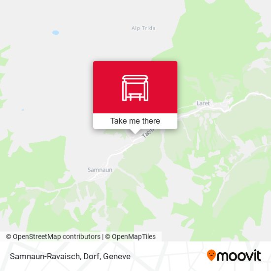 Samnaun-Ravaisch, Dorf map