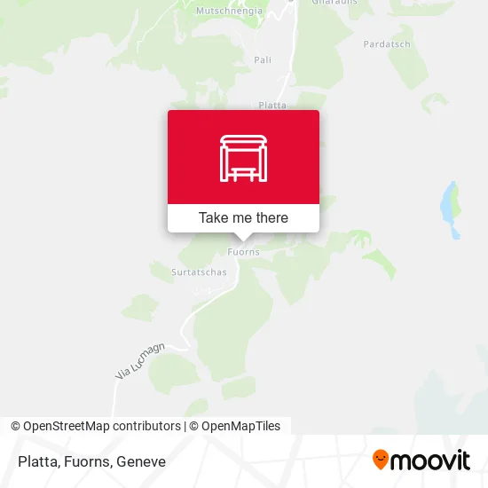 Platta, Fuorns map