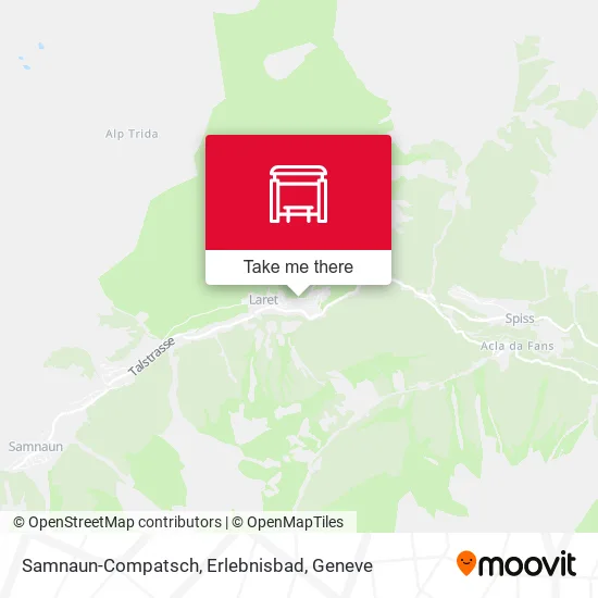 Samnaun-Compatsch, Erlebnisbad map