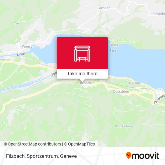 Filzbach, Sportzentrum map