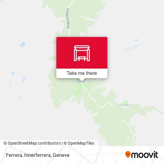 Ferrera, Innerferrera map