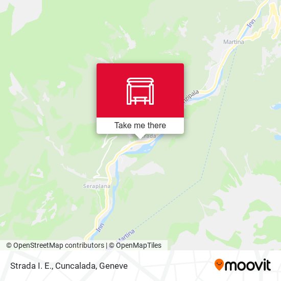Strada I. E., Cuncalada map