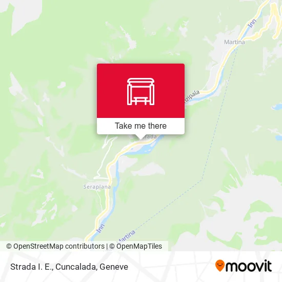 Strada I. E., Cuncalada map