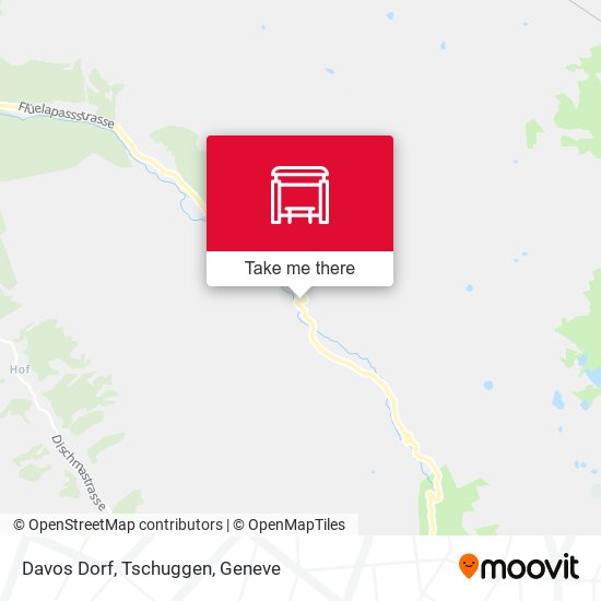Davos Dorf, Tschuggen map