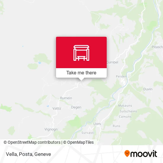 Vella, Posta plan
