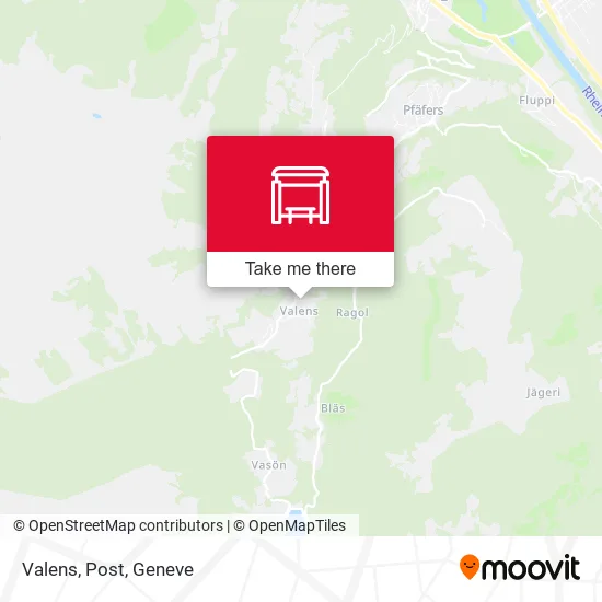 Valens, Post map