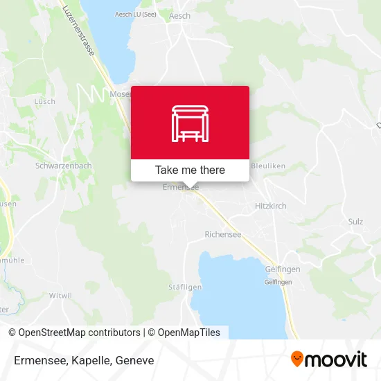 Ermensee, Kapelle map