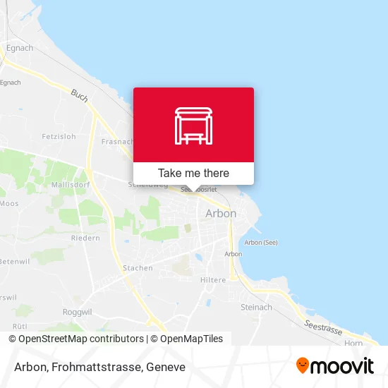 Arbon, Frohmattstrasse map