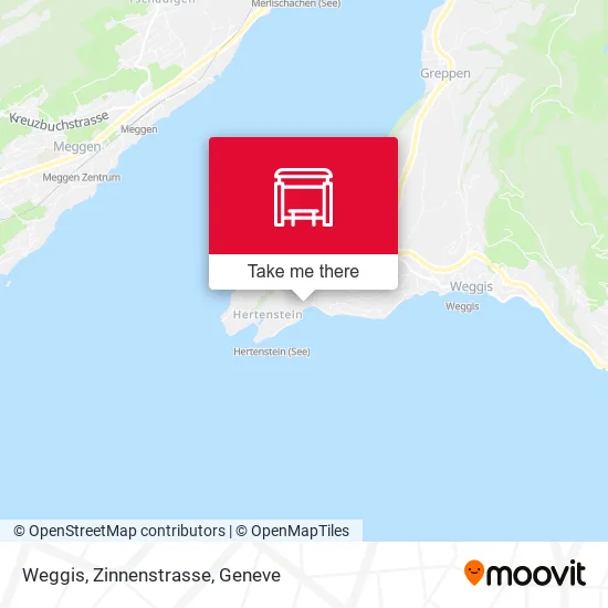 Weggis, Zinnenstrasse map