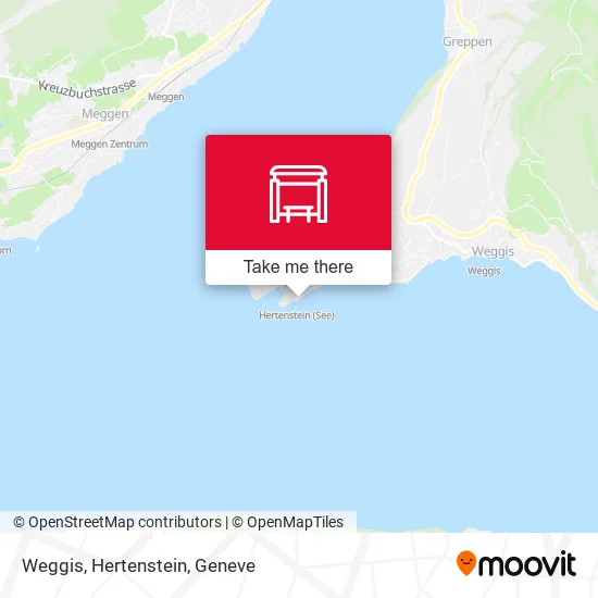 Weggis, Hertenstein map