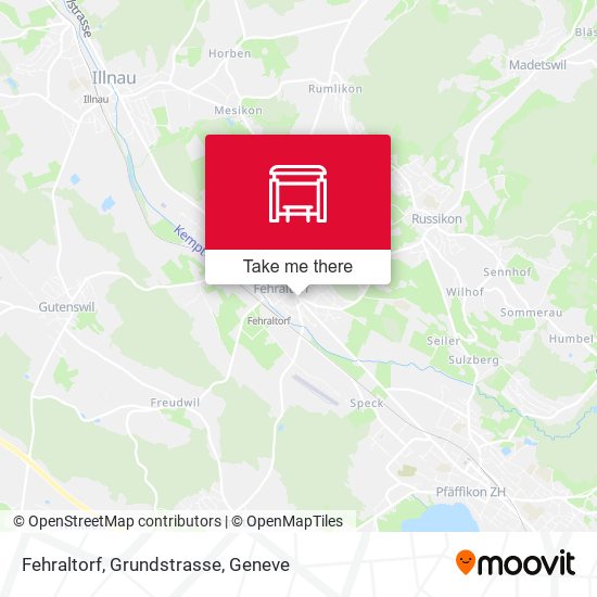 Fehraltorf, Grundstrasse map