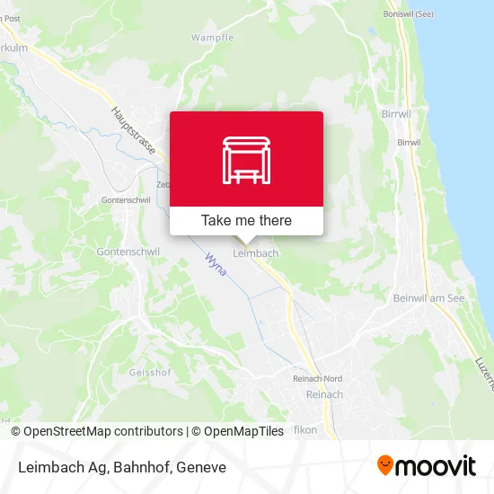 Leimbach Ag, Bahnhof map