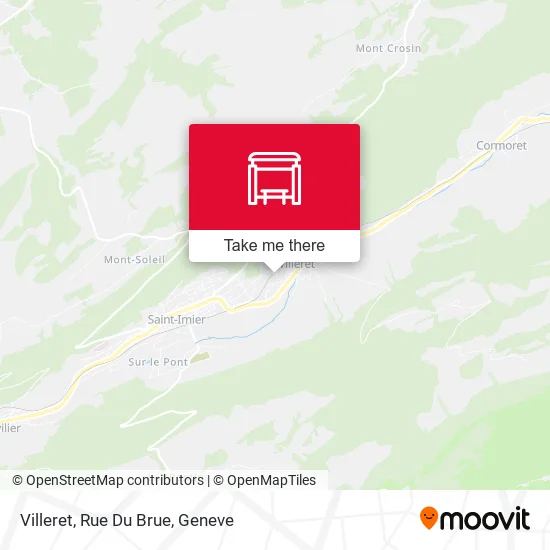 Villeret, Rue Du Brue map