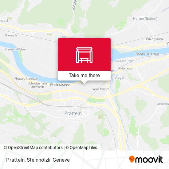Pratteln, Steinhölzli map
