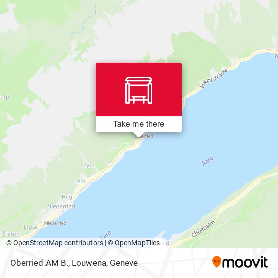 Oberried AM B., Louwena map