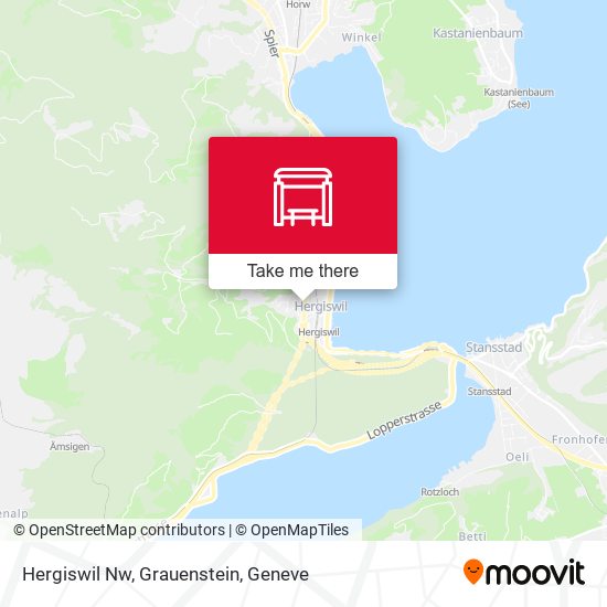 Hergiswil Nw, Grauenstein map
