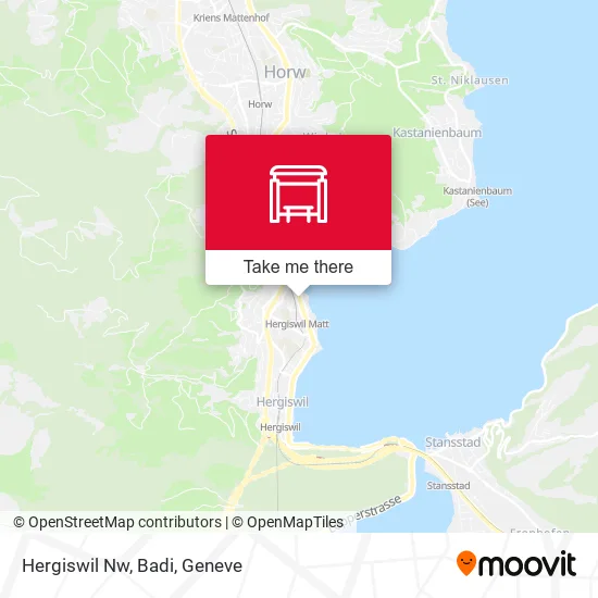 Hergiswil Nw, Badi map