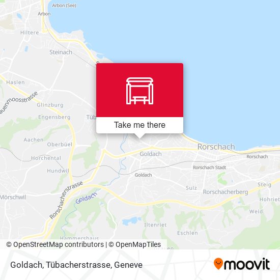 Goldach, Tübacherstrasse map