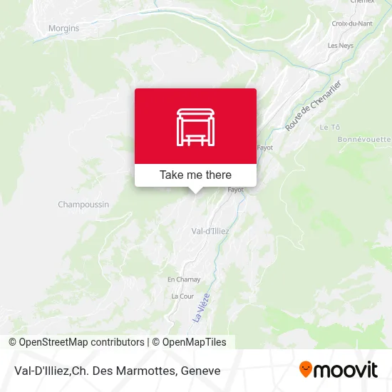 Val-D'Illiez,Ch. Des Marmottes map