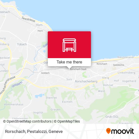 Rorschach, Pestalozzi map