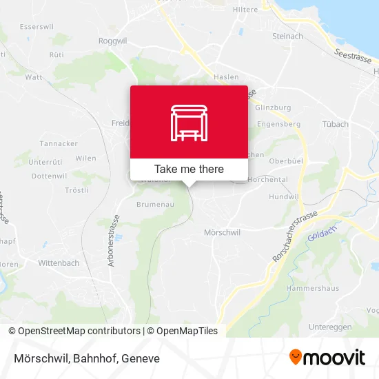 Mörschwil, Bahnhof map