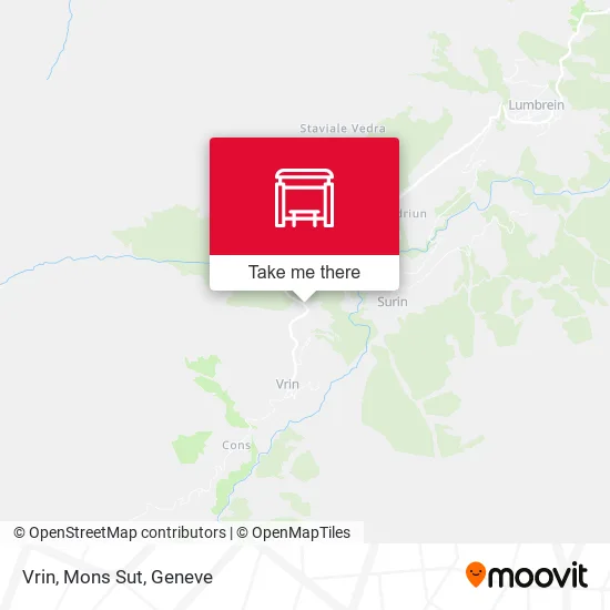 Vrin, Mons Sut map