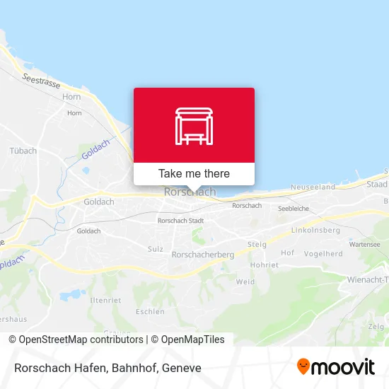 Rorschach Hafen, Bahnhof map