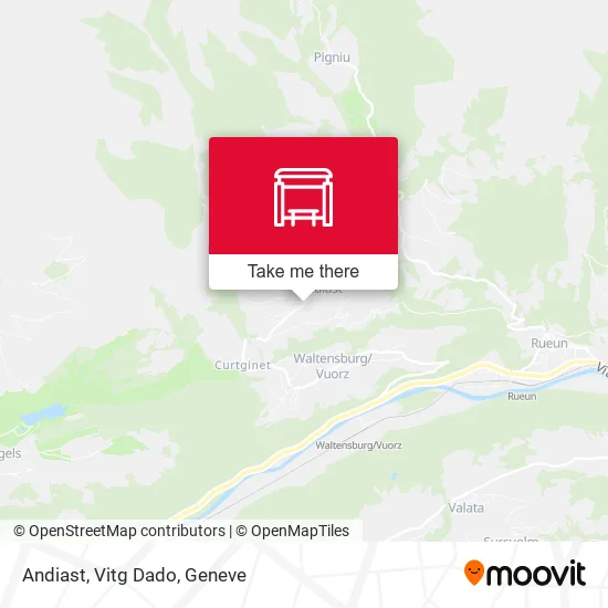 Andiast, Vitg Dado map