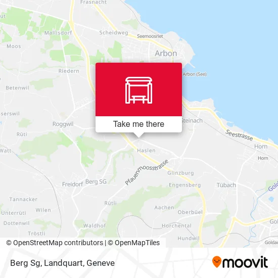 Berg Sg, Landquart map