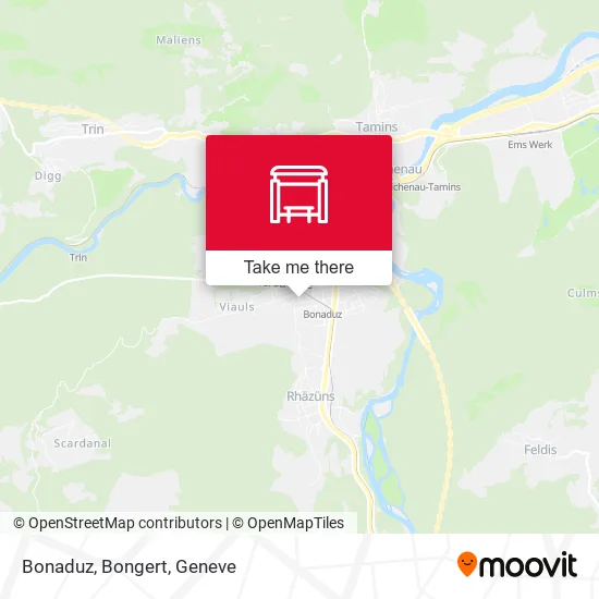 Bonaduz, Bongert plan