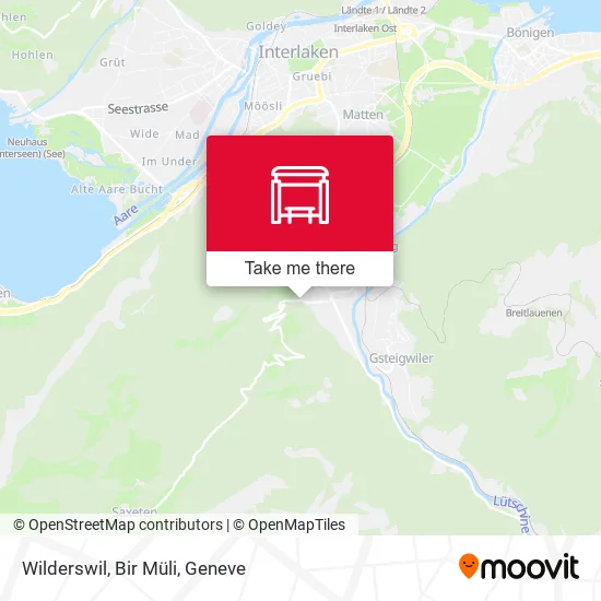 Wilderswil, Bir Müli map