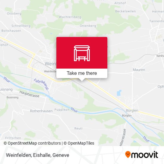 Weinfelden, Eishalle map