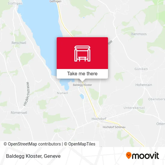 Baldegg Kloster map
