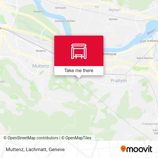 Muttenz, Lachmatt map